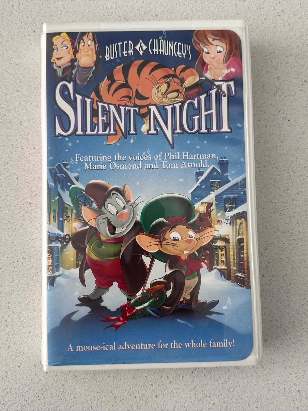 Silent Night VHS - Christmas movie - buster and Chauncey’s